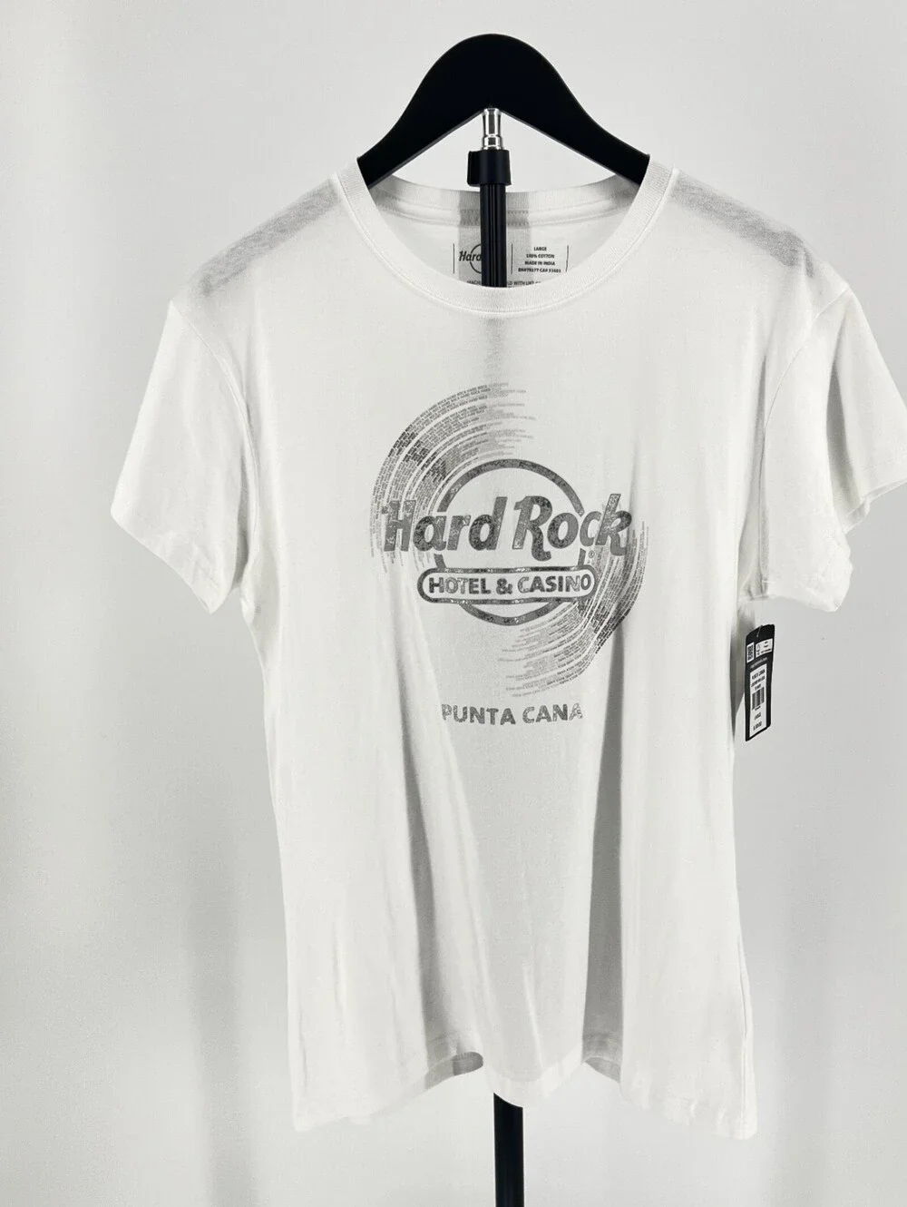 Hard Rock Cafe Punta Cana Size L T-shirt Women's (1-25)